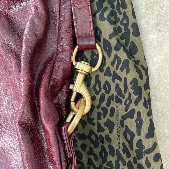 Rebecca Minkoff Shoulder Bag in a Maroonish Dark Purple color - Picture 5 of 12